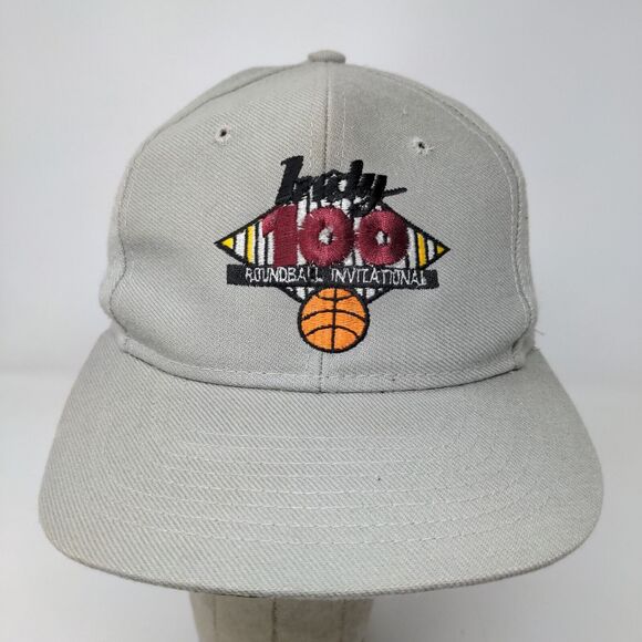 Universal Men's Baly 100 Roundball Invitational Snapback Hat Gray OSFA - Picture 3 of 11